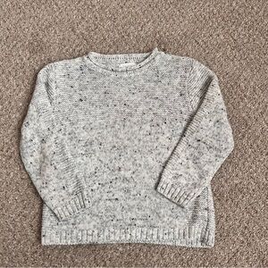 Kids Zara Gray Speckled Sweater